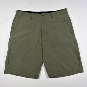 Volcom Surf&Turf Hybrid Shorts Mens 34 Green Heather 4-Way Stretch